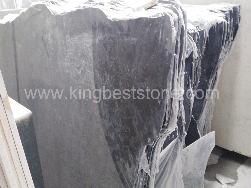 Wuhan Dark Shaoline Black Limestone Slabs
