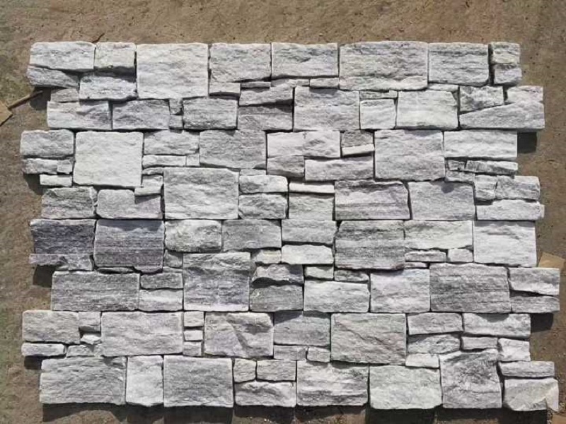Jiangxi Cloud Gray Ledge Cement Wall Cladding