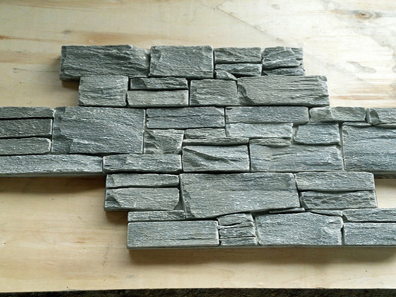 Green Slate Cement Wall Stone Veneer