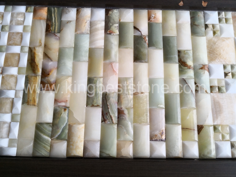 Pakistan Jade Onyx Marble Mosaic Tiles