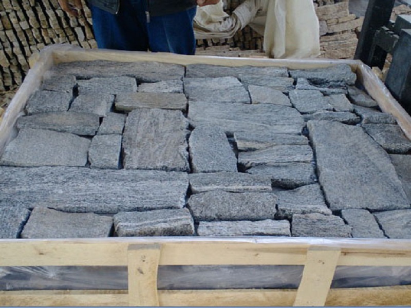 Black Granite Loose Paving Stone Bricks