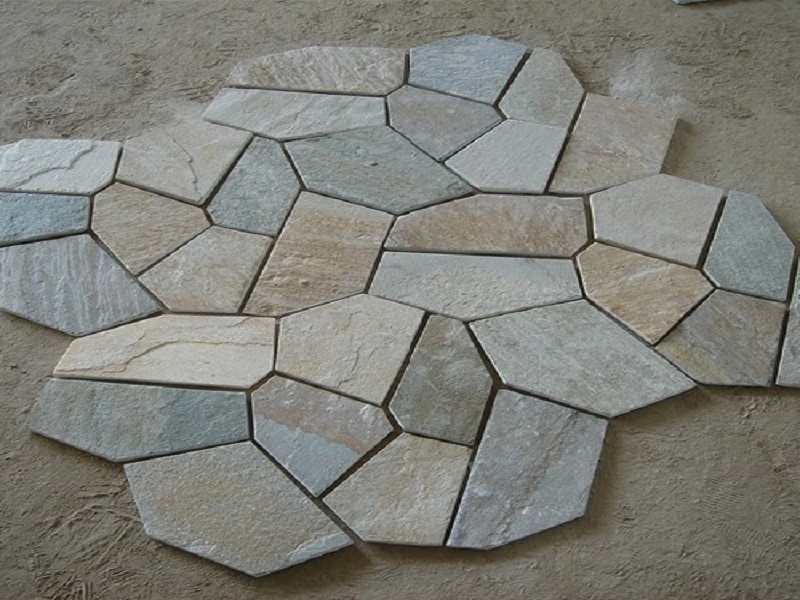 Decorative Garden Edging Stone Floor Tiles