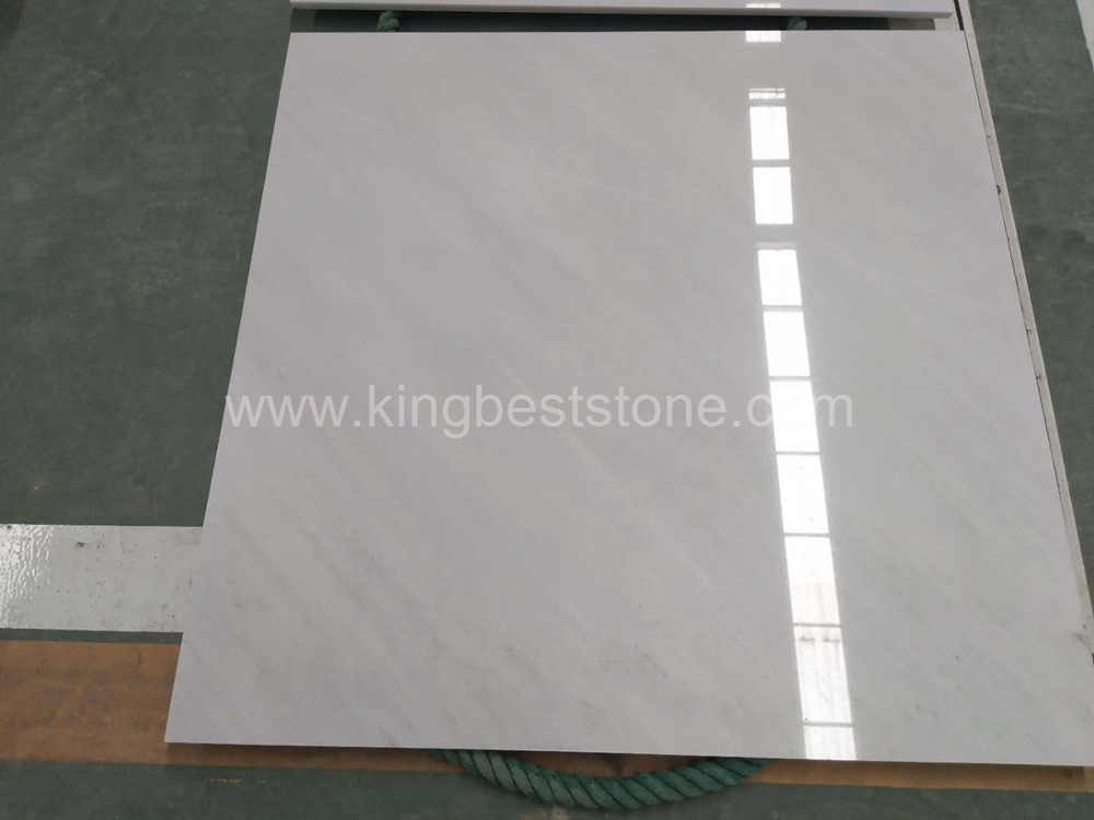 Sivec White Marble Polished Tiles