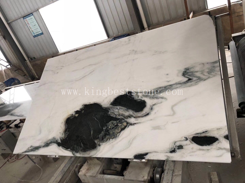 Panda White Marble Slabs Interior Design