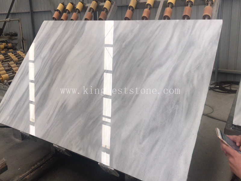 Cloudy Vein Marble Tiles Slabs