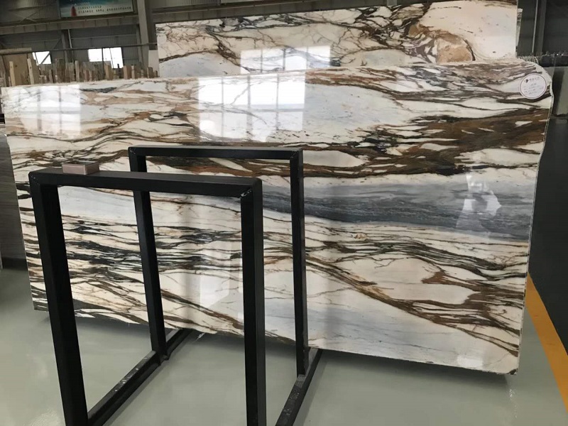 Giallo Siena Gold Marble Slabs