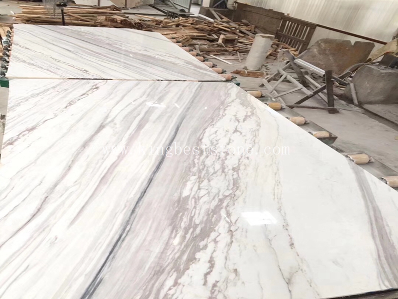 Volakas White Marble Slabs Polished Wall Cladding Floor Skirting