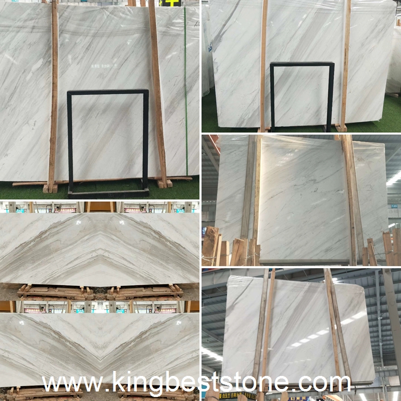 Volakas White Marble Slabs and Patterns