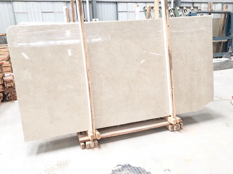 Turkish Ottoman Beige Marble Slab