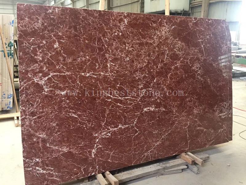 Wellest Rosso Levanto Purple Marble Big Slab