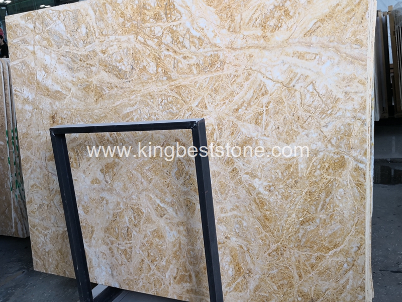 Emperor Amber Gold Yellow Marble Polished Slabs
