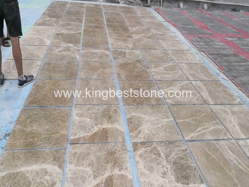 Crystal Emperador Light Grey Marble Polished Tiles