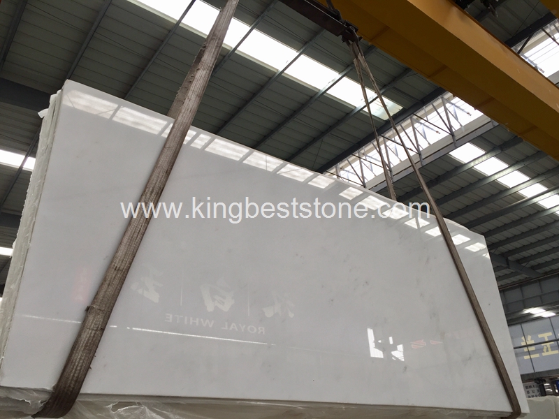 Royal Pure White Marble Slabs And Tiles