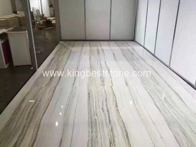 Royal Jasper White Marble Flooring