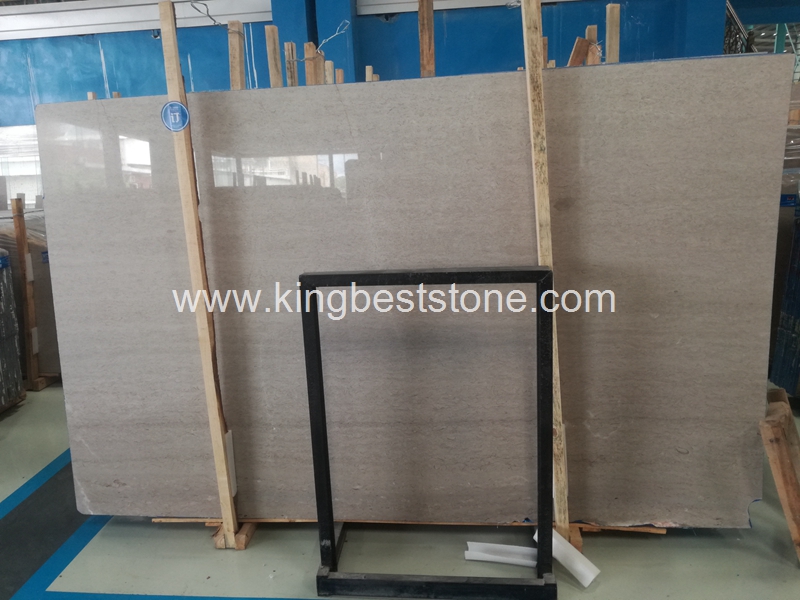 White Begonia Beige Marble Slabs