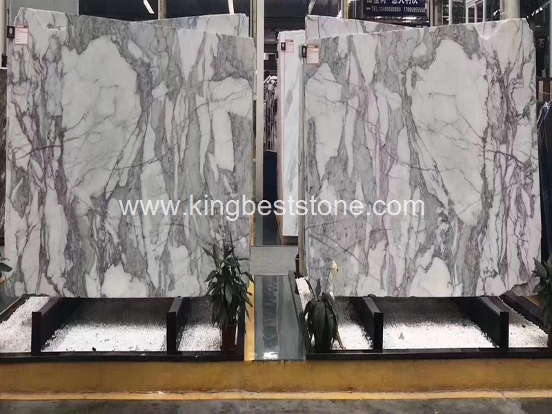 Arabescato White Venato White Marble Slabs