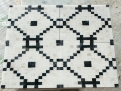 Standard Size Volakas White Marble Mosaics