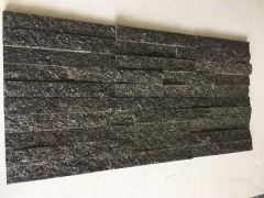 Black Galaxy Granite Cultured Wall Panel Split