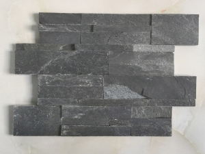 Black Slate Strip Ledge Stone