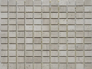 Classical Crema Beige Square Mosaic Tiles