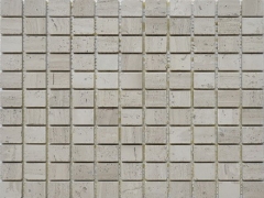 Classical Crema Beige Square Mosaic Tiles