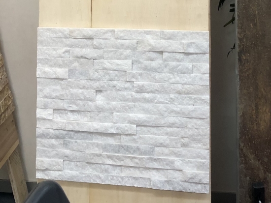 White Quartz Natural Engineered Stone Panel