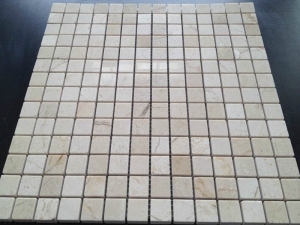 Spanish Crema Marfil Beige Marble Mosaic Tiles