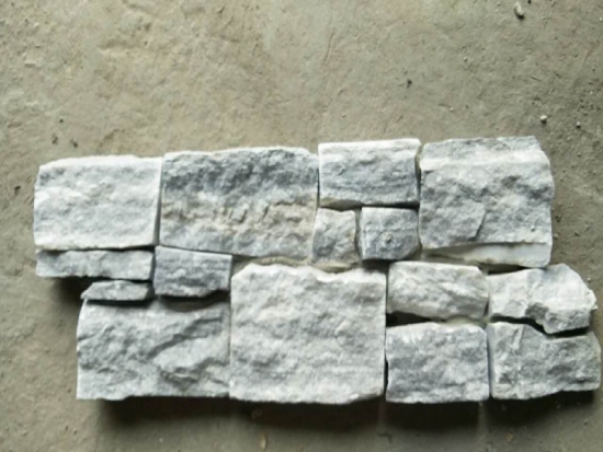 Natural Gray Quartz Cement Wall Cladding