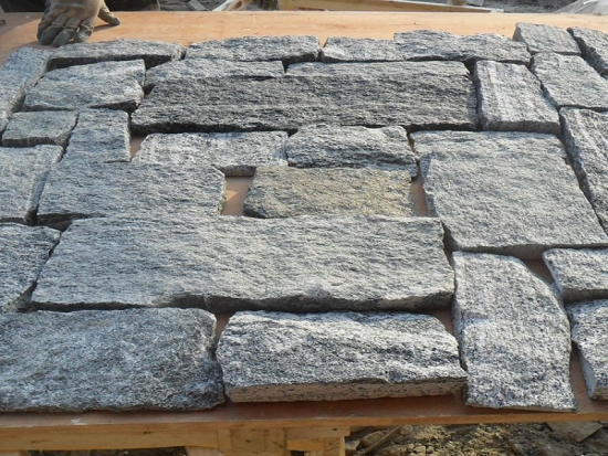 Natural Granite Loose Paving Stone Brick