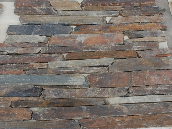 Natural Split Slate Iregular Stone Tile Veneer