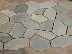 Grey Net Paste Stone Flooring Walkway Paver  Stone