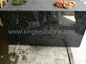 Norway Granite with Shine Pearl With Rose Hand Carving Tombstone Monuments