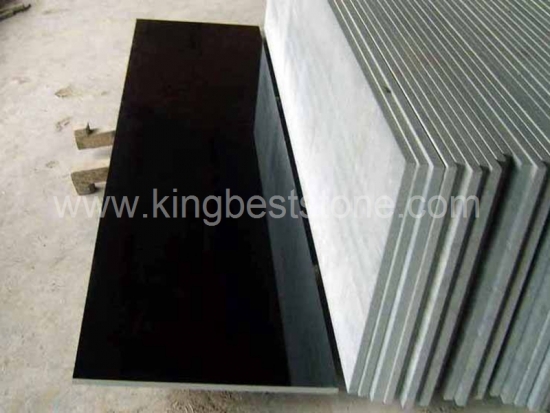 China Black Granite For Kitchen Countertops Natural Stone Countertops