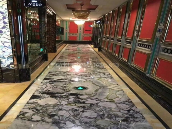Yunnan Cold Emerald Marble Polished Slabs and Tiles