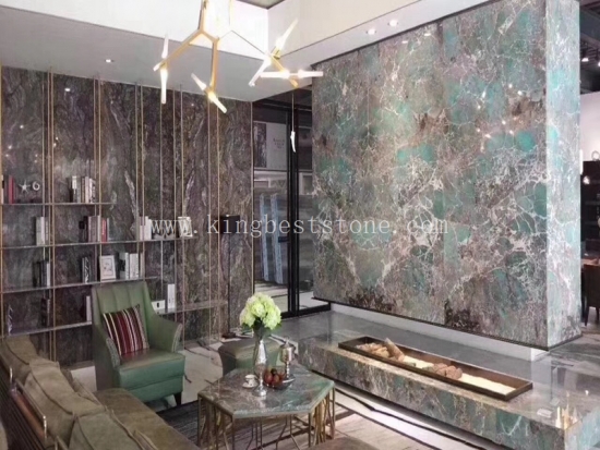 Brazil Multicolor Marble Tiles Slabs Wall Covering