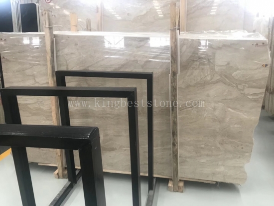 Cappuccino Beige Marble Polished Tiles and Slabs