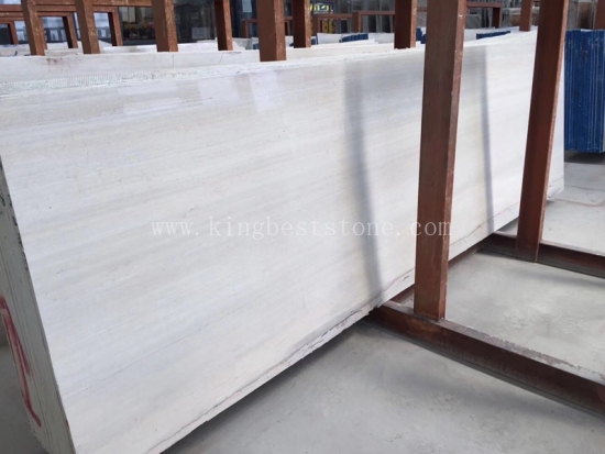 Guizhou Building Material Beige Wooden Marble