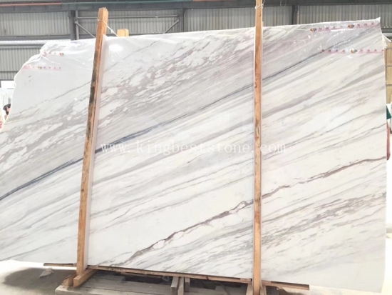 Volakas White Marble Panel Tile Polished Wall Cladding Floor Skirting