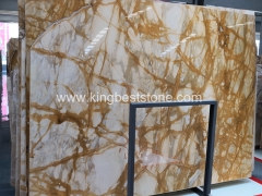 Siena Gold Yellow Marble Polished Slabs and Tiles