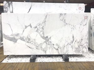 Italy Calacatta Soft White Marble Polished Slabs and Tiles