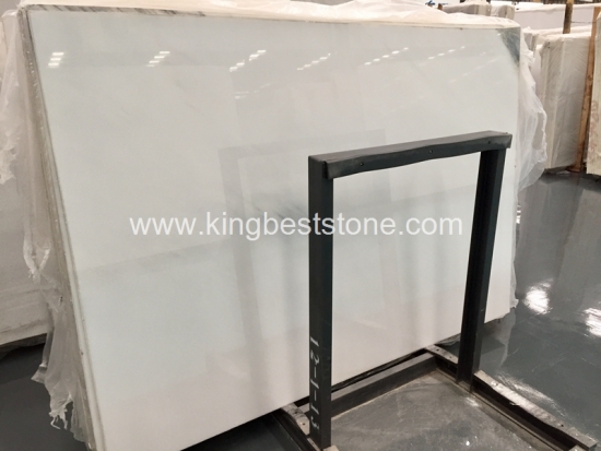 Royal Pure White Marble Polished Slabs and Tiles
