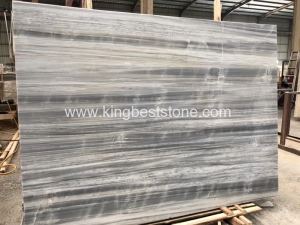 Icelandic Wooden Grain Grey Marble Slabs