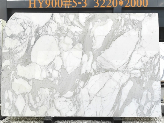 Italian Calacatta Soft White Marble Polished Slabs and Tiles